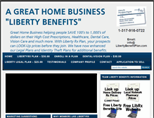 Tablet Screenshot of libertybiz.com